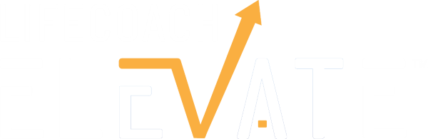 Life Coach Elevate Logo White