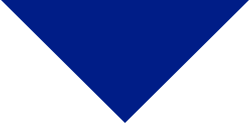 Arrow Down Blue